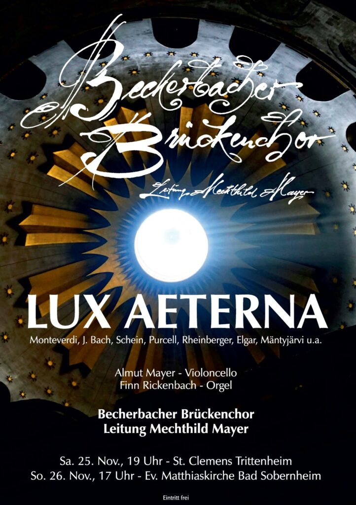 Plakat Lux aeterna