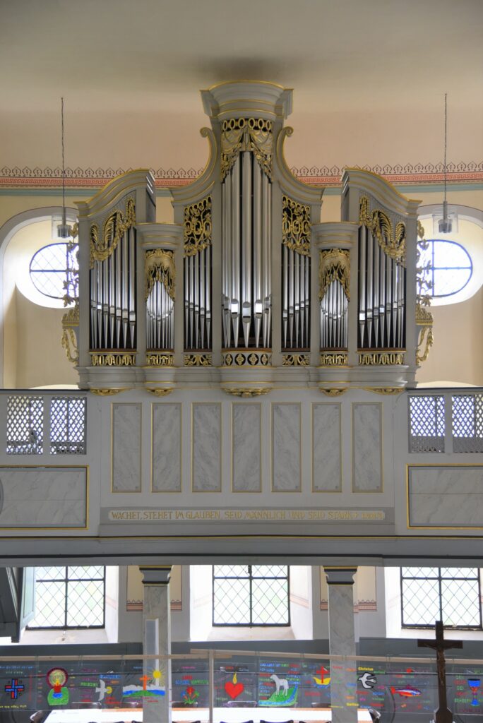 STUMM-Orgel (1809) ev. Kirche Kleinich