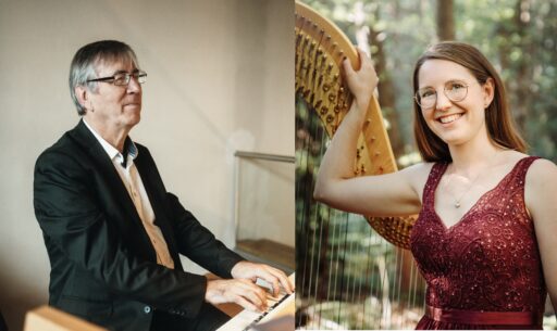„König und Königin der Instrumente im Duett“ – Konzert mit Harfe und Orgel
